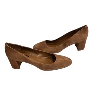 Women's Margaux "The Heel" Chestnut Suede Size 13 (45)